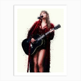 Taylor Swift The Eras Tour Funny Art Print