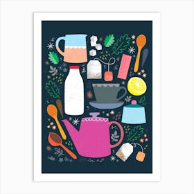 Teatime Art Print