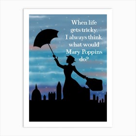 Mary Poppins Art Print