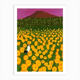 Yellow Field Art Print