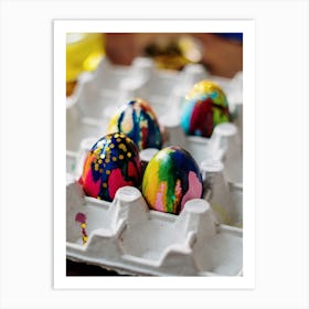 Easter Eggs 203 Art Print