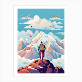 Mountaineer Art Print