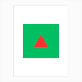 Triangle Square Art Print