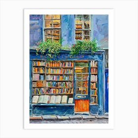 London Book Nook Bookshop 1 Art Print