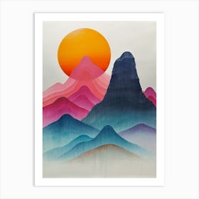 'Sunrise' 117 Art Print