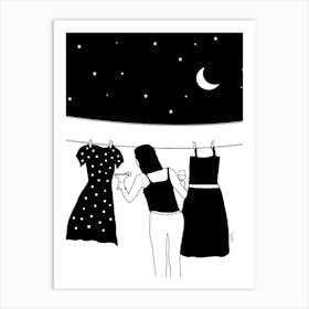 Girls' Night out Art Print