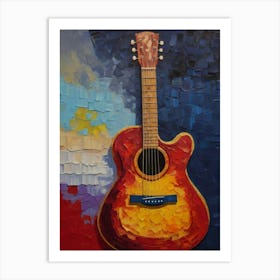 Acoustic Guitar 3 Art Print