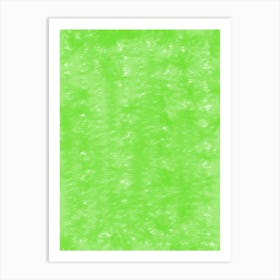 Green Background Art Print