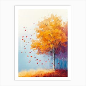 Autumn Tree 1 Art Print