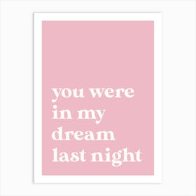 In My Dream Art Print