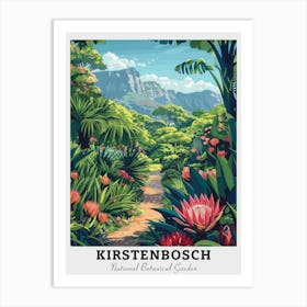 Kristenbosch Botanical Garden Travel Art Print