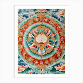 Buddhist Mandala Art Print