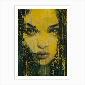 Splatter Painting Art Print