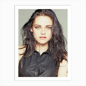 Kristen Stewart Colorful Art Print