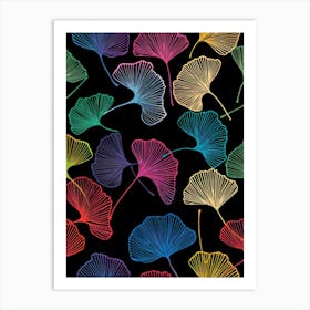 Ginkgo Leaves 43 Art Print