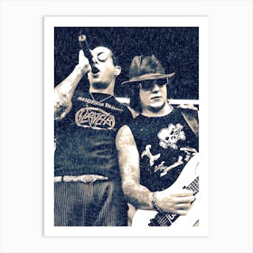 M. Shadows and Synyster Affiche