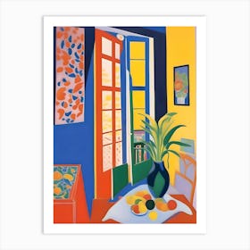Tribute To Matisse Art Print