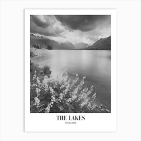 Taylor Swift The Lakes Wysteria Folklore Swifie Merch Black And White Art Print