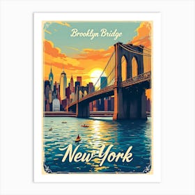 Brooklyn Bridge 2 Art Print