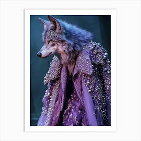 wolf witch Art Print