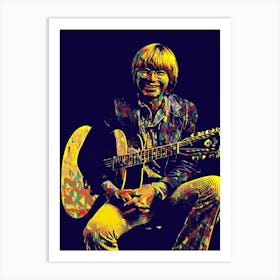 john denver 10 Art Print