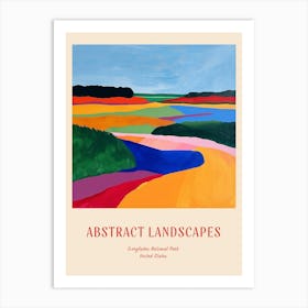 Colourful Abstract Everglades National Park Usa 6 Poster Art Print