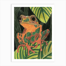 Tree Frog 11 Art Print