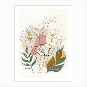 Floral Bouquet 2 Art Print