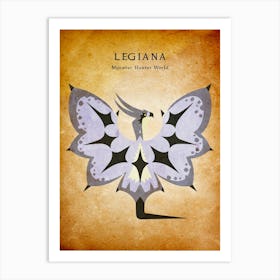 Legiana Vintage Art Print