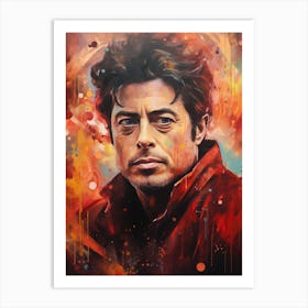 Benicio Del Toro (4) Art Print