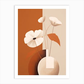 Flowers In A Vase 6 Art Print