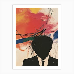 'The Man In The Suit' Art Print