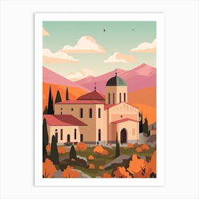 Armenia 2 Travel Illustration Art Print