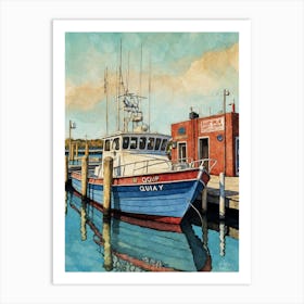 Fishing Boat Art Print