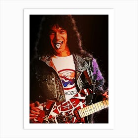 Eddie Van Halen Art Print