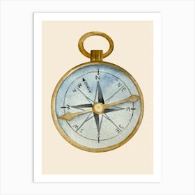 Compass 1 Art Print