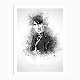 George Harrison Art Print