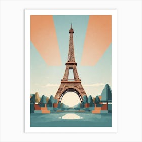 Paris Eiffel Tower Art Print