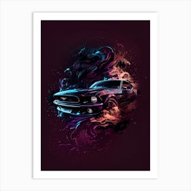 Mustang Art Print