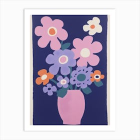 Flowers In A Vase 5 Art Print