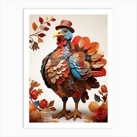 Thanksgiving Turkey 6 Art Print