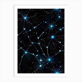 Constellations In The Sky Art Print