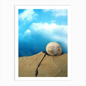 An Invitation to slow down and savor Life - More about Slowness&Wisdom here:https://sparksofwonder.home.blog/2018/07/22/what-if-slowness-was-a-symptom-of-wisdom/  Art Print