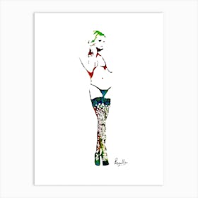 Sexy Girl 2 Art Print