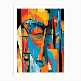 Abstract Painting 2172 Art Print