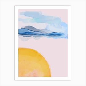 Watercolor Painting 1 Art Print