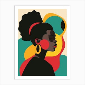 Portrait Of African Woman 34 Art Print