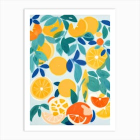 Oranges And Lemons 3 Art Print