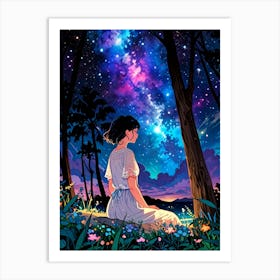 Starry Night 142 Art Print