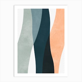 Watercolor expressionism 16 Art Print